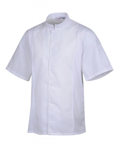 Veste de cuisine manches courtes blanc T3 Siaka Robur