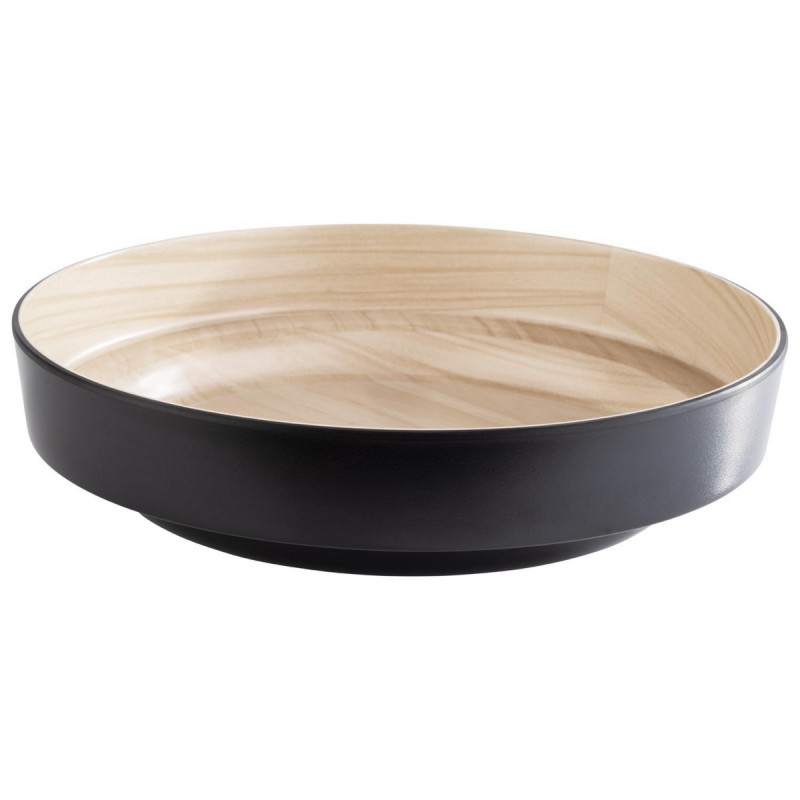 Bol + egouttoir mélamine noir Ø 25,5 cm 6 cm Frida Aps
