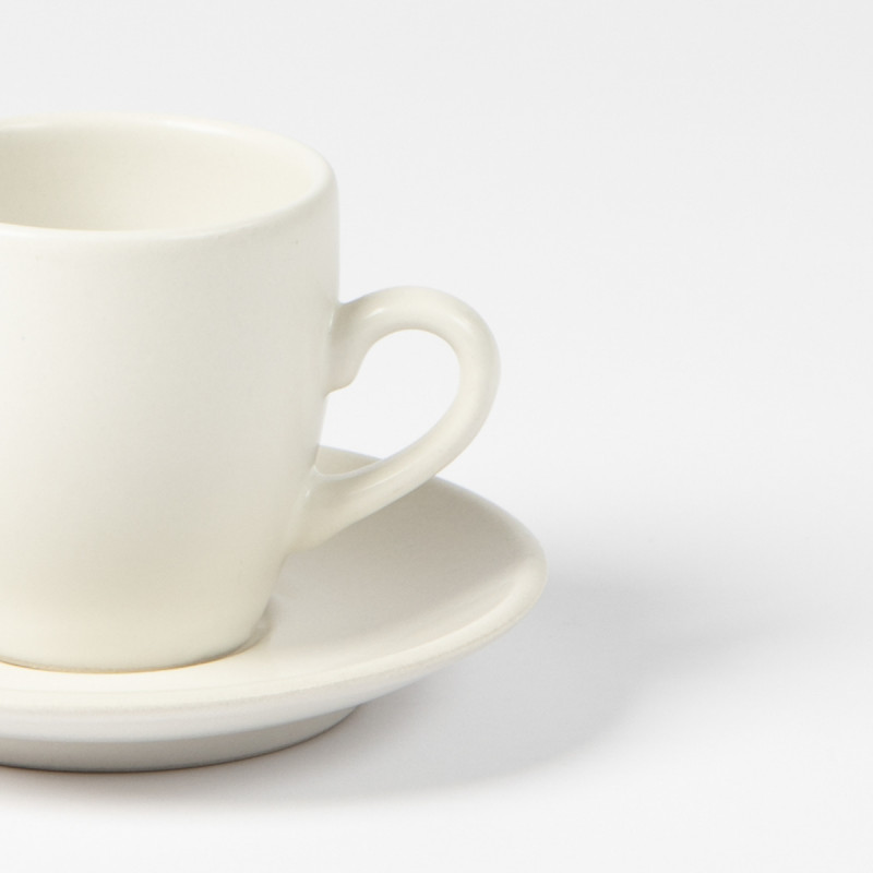 Tasse à café rond crème Grès 11 cl Ø 6,4 cm Pulse Essentials Collection