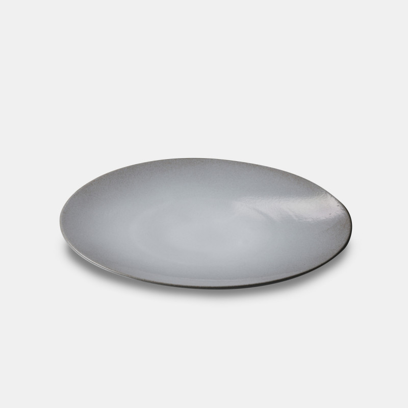 Assiette plate rond blanc cumulus porcelaine culinaire Ø 28 cm No.w2 Revol
