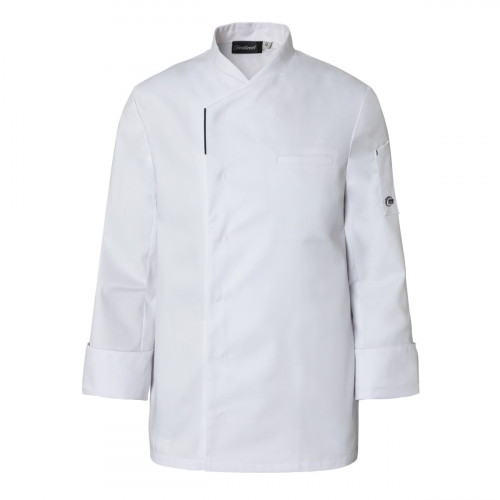 Veste de cuisine manches longues blanc T2 Reko Molinel