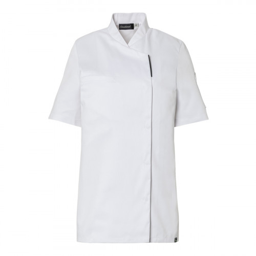 Veste de cuisine manches courtes blanc T4 Reko Molinel