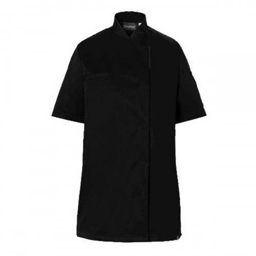 Veste de cuisine manches courtes noir T3 Reko Molinel