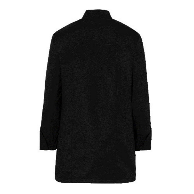 Veste de cuisine manches longues noir T4 Reko Molinel