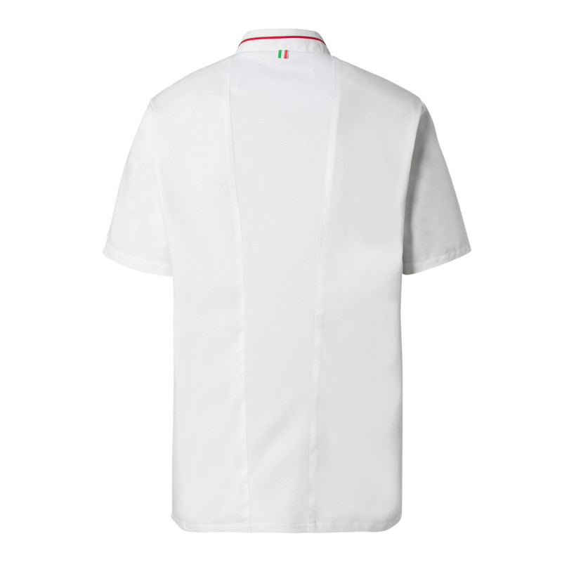 Veste de cuisine manches courtes blanc T2 Pesto Molinel