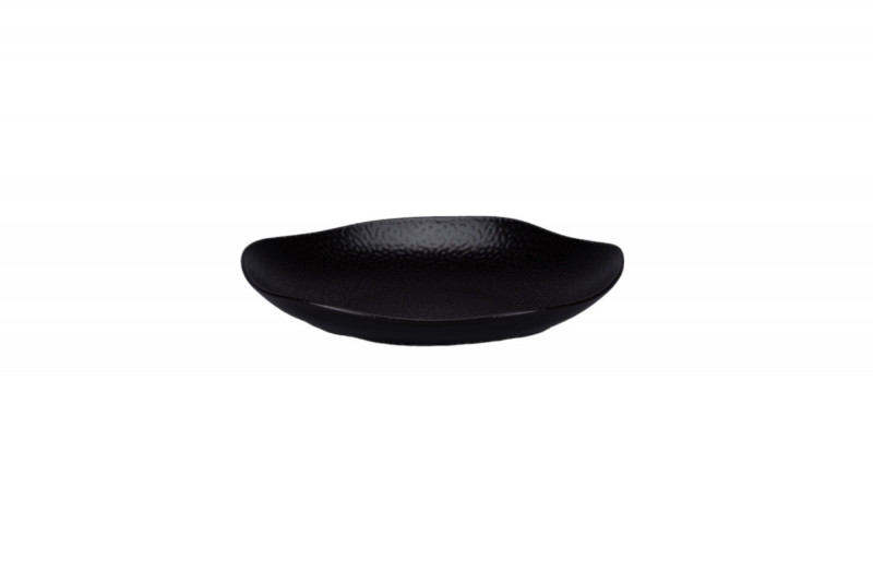 Assiette creuse organique Speckle porcelaine vitrifiée Ø 21 cm Between Rak