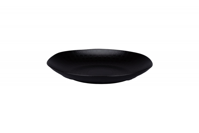 Assiette creuse organique Nuance porcelaine vitrifiée Ø 26 cm Between Rak