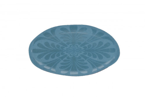 Assiette plate organique Water porcelaine vitrifiée Ø 32 cm Between Colored Rak