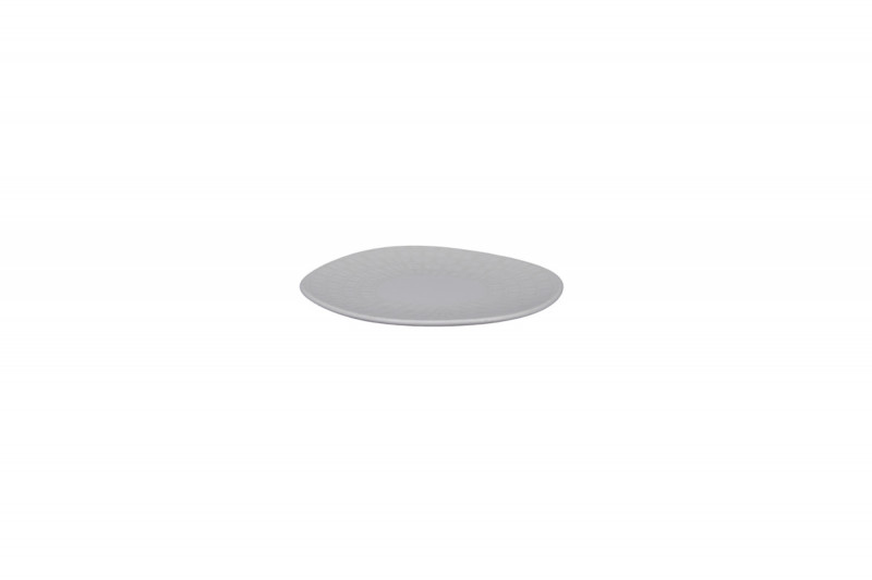 Assiette plate organique Nuance porcelaine vitrifiée Ø 15 cm Between Rak