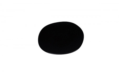 Assiette plate organique Speckle porcelaine vitrifiée Ø 15 cm Between Rak
