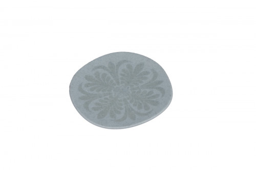 Assiette plate organique Earth porcelaine vitrifiée Ø 15 cm Between Colored Rak