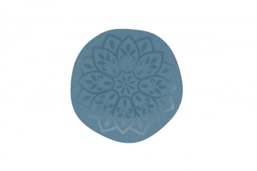 Assiette plate organique Water porcelaine vitrifiée Ø 23 cm Between Colored Rak