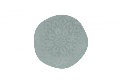 Assiette plate organique Space porcelaine vitrifiée Ø 23 cm Between Colored Rak