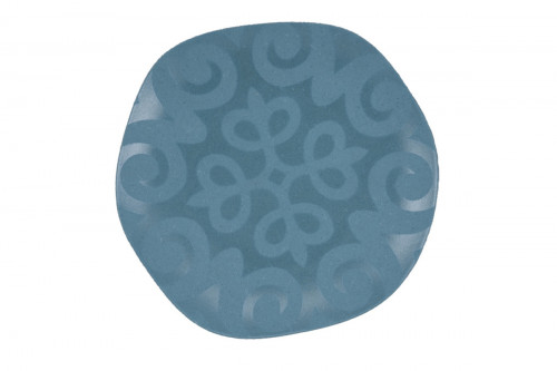 Assiette plate organique Water porcelaine vitrifiée Ø 30 cm Between Colored Rak