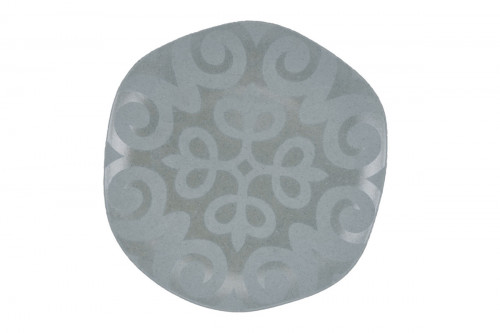 Assiette plate organique Earth porcelaine vitrifiée Ø 30 cm Between Colored Rak