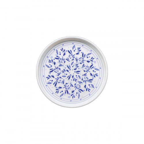 Assiette avec cloche rond Riviera porcelaine vitrifiée Ø 14 cm Rihla Rak