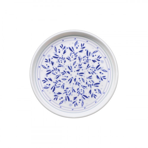 Assiette avec cloche rond Riviera porcelaine vitrifiée Ø 15,7 cm Rihla Rak