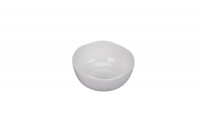 Bol organique ivoire porcelaine vitrifiée Ø 12,5 cm Between Rak