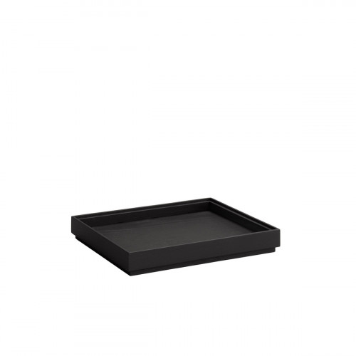 Caisse GN1/2 bois noir 32,5x26,5x4,5 cm Valo Aps