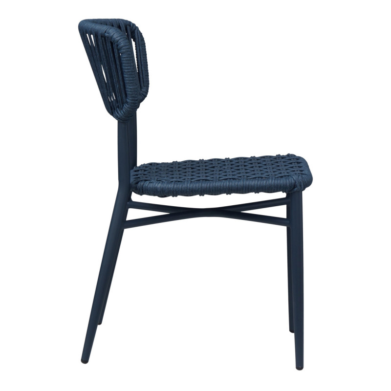 Chaise d'extérieur abysse 77x47x55 cm Marbella Flexmob