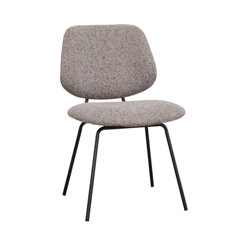 Chaise greige 80x50x58,2 cm Franck Flexmob