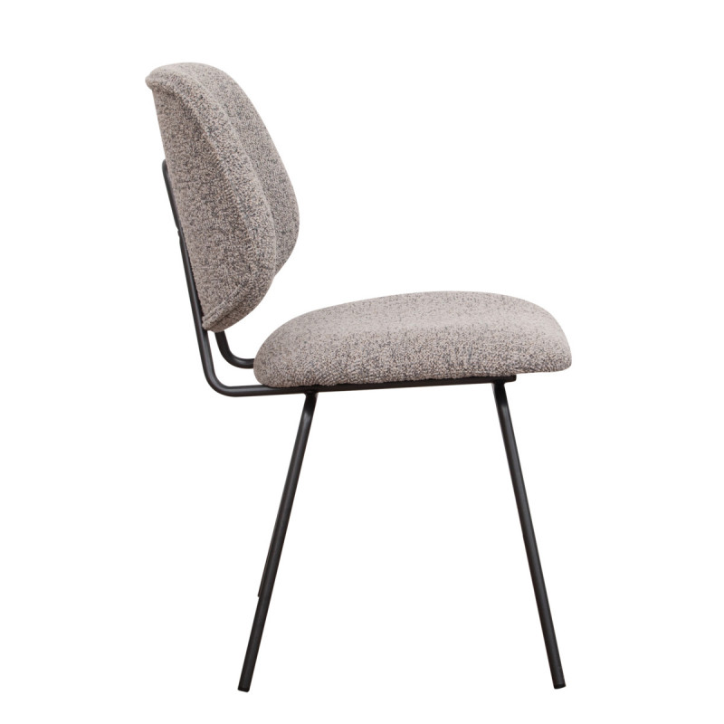 Chaise greige 80x50x58,2 cm Franck Flexmob