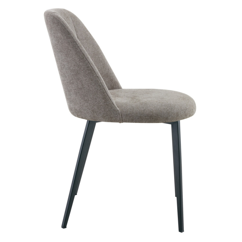 Chaise greige 79,9x48,2x58,5 cm Magali Flexmob