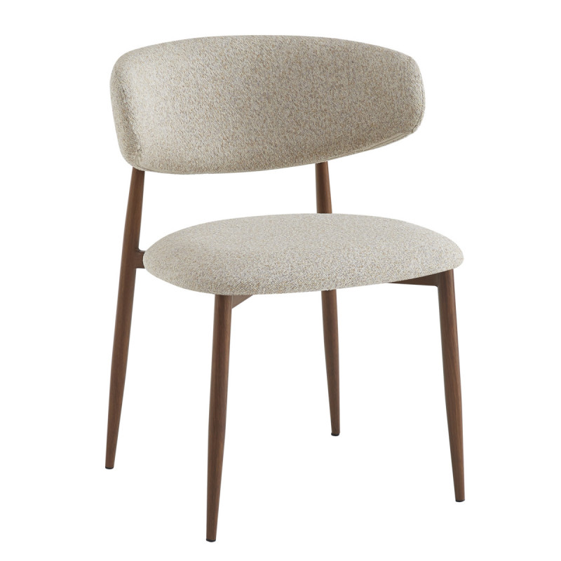 Chaise greige 76x55,5x53,2 cm Bonnie Flexmob