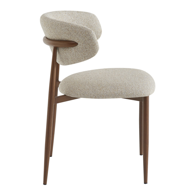 Chaise greige 76x55,5x53,2 cm Bonnie Flexmob