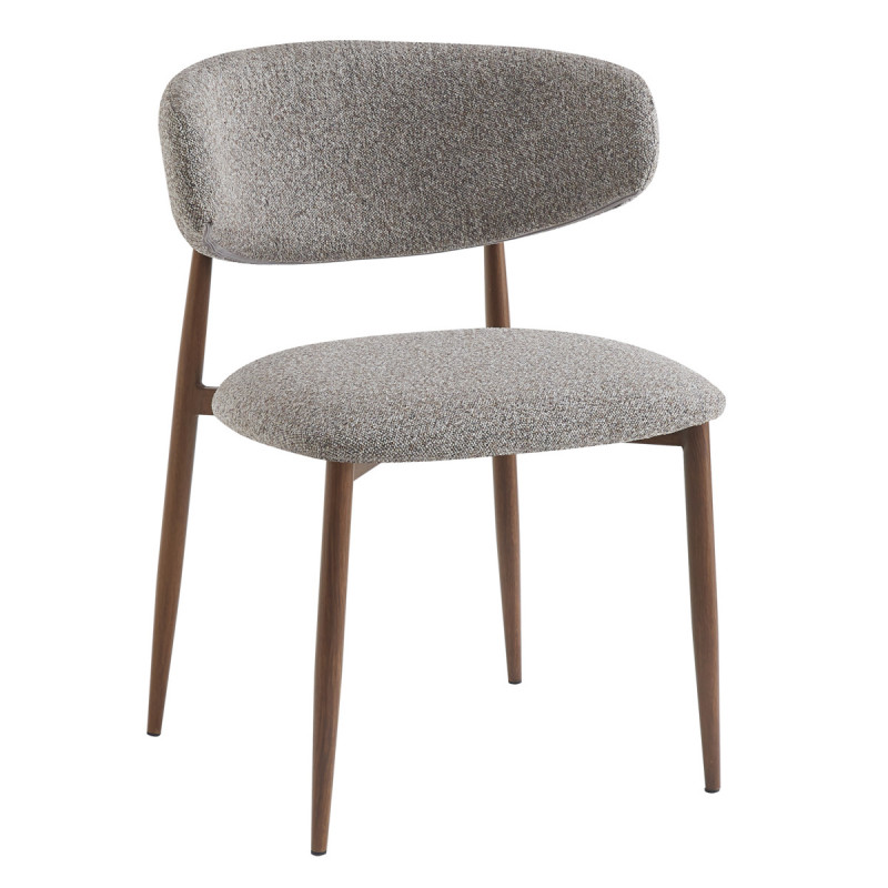 Chaise gris 76x55,5x53,2 cm Bonnie Flexmob