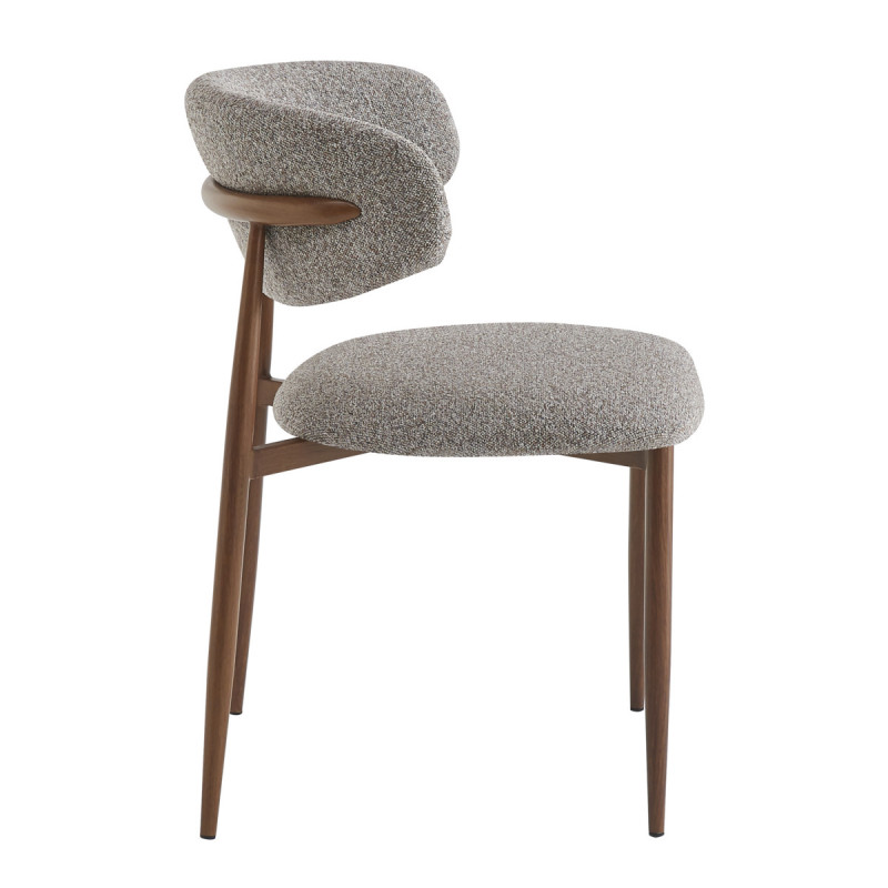 Chaise gris 76x55,5x53,2 cm Bonnie Flexmob