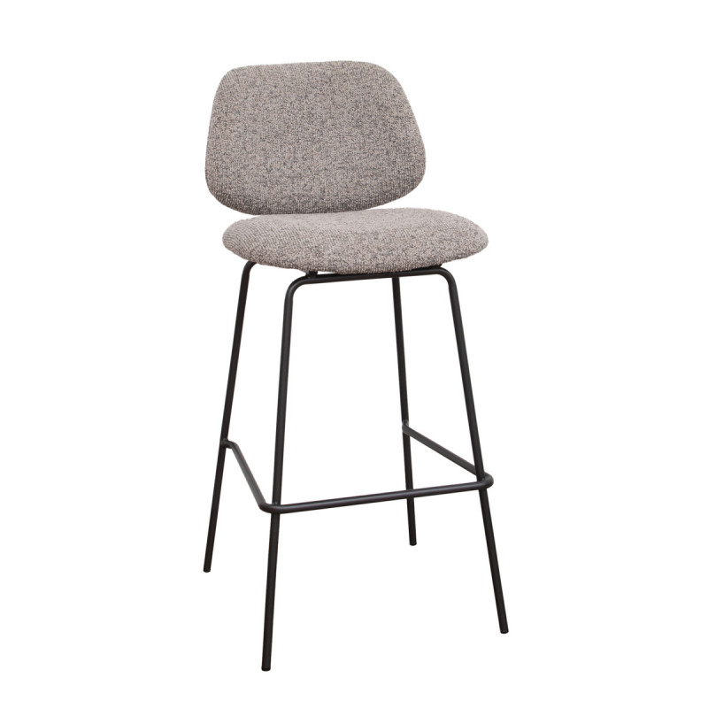Tabouret de bar greige 104,5x47x52,5 cm Cesar Flexmob
