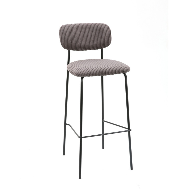 Tabouret de bar taupe 103x42,2x45 cm Paul Flexmob