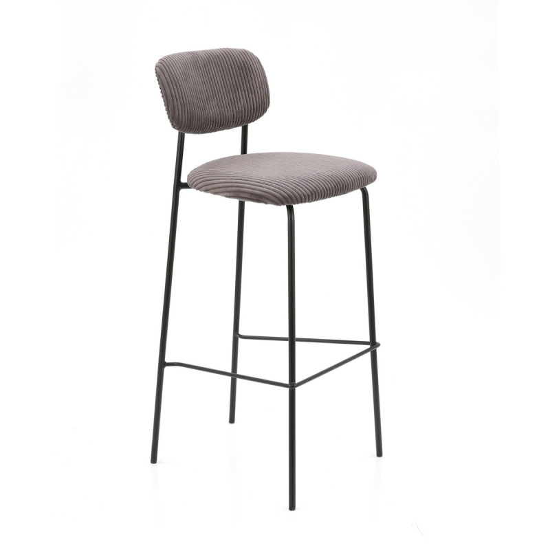 Tabouret de bar taupe 103x42,2x45 cm Paul Flexmob