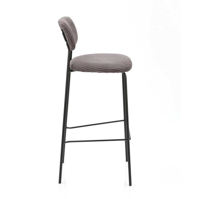 Tabouret de bar taupe 103x42,2x45 cm Paul Flexmob
