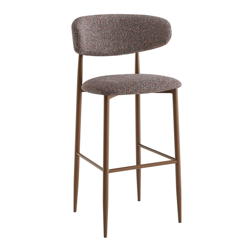 Tabouret de bar rouge 108,2x54,5x48,3 cm Clyde Flexmob