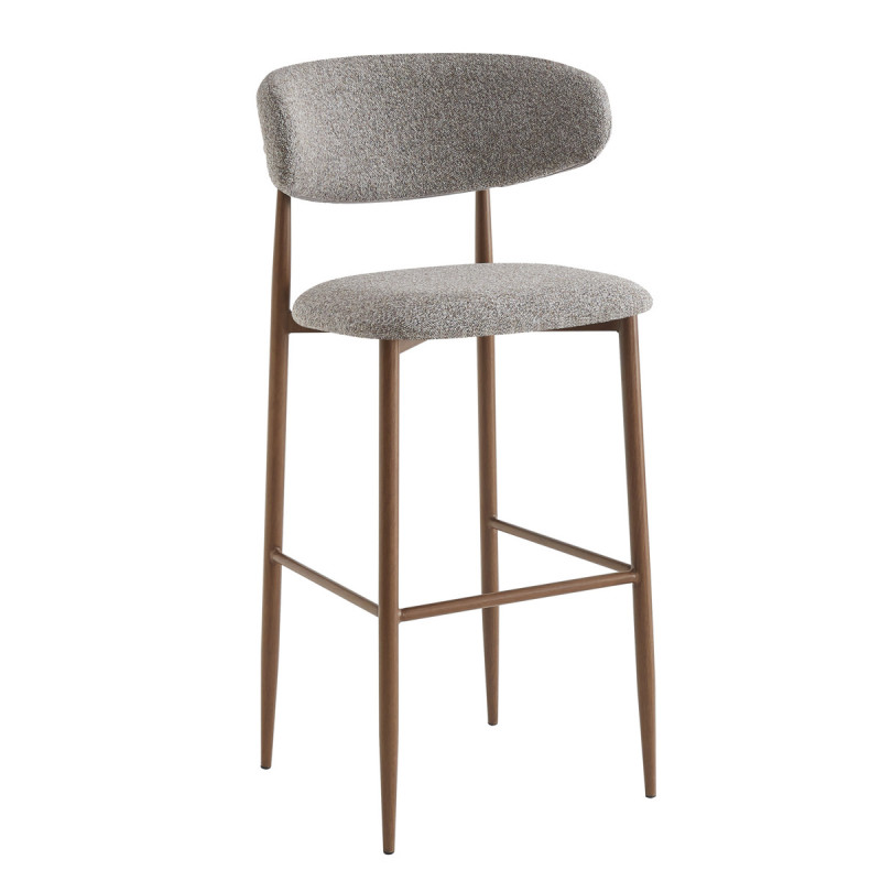 Tabouret de bar gris 108,2x54,5x48,3 cm Clyde Flexmob