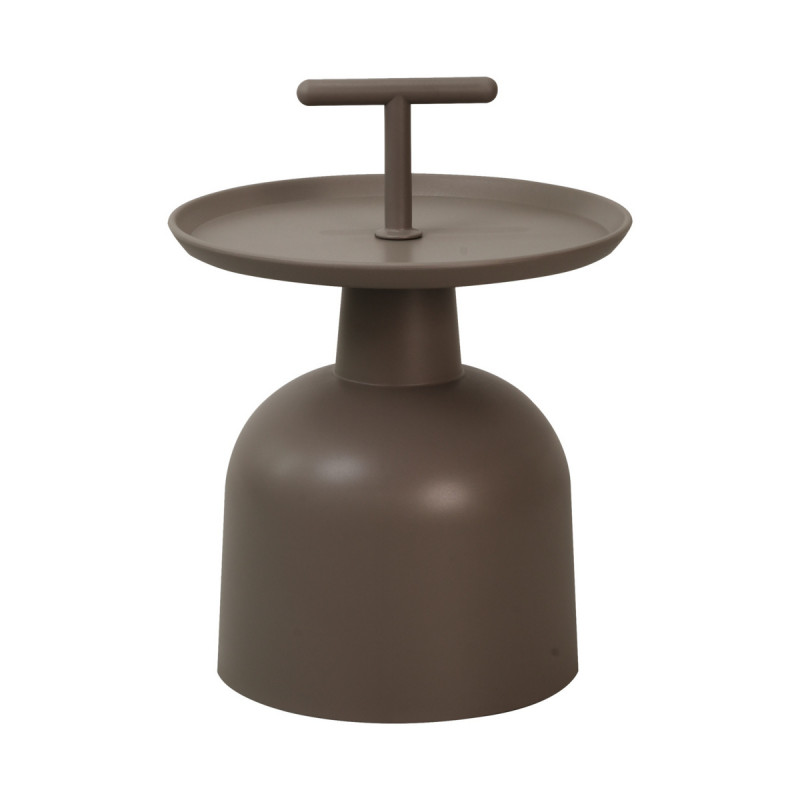Table d'extérieur taupe 54,5x41x41 cm Salerne Flexmob