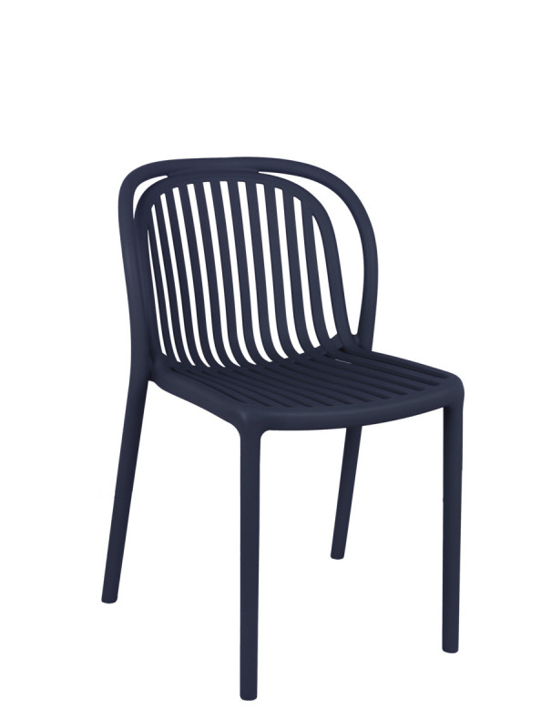 Chaise d'extérieur bleu 78x51x57 cm Dubai Flexmob