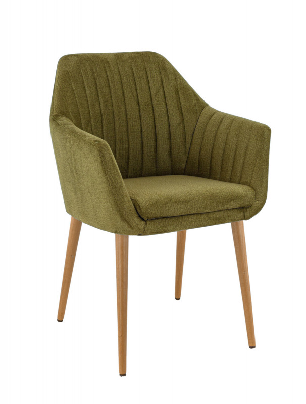 Assise de fauteuil vert olive 47x63x59 cm Alfonse Flexmob