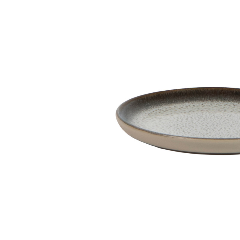 Assiette coupe plate porcelaine Silver Moon Accolade