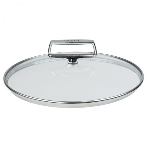 COUVERCLE VERRE Poignée 26CM CASTEL PRO ®